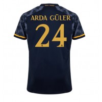 Real Madrid Arda Guler #24 Auswärtstrikot 2023-24 Kurzarm
